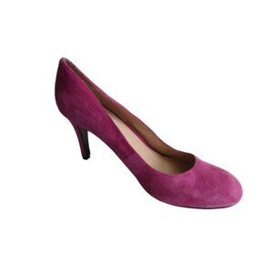 *Nine West Magenta Raspberry Pink Suede Pumps - 9M
